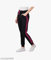 Lycra maxi women's joggers, double net folding - Indian-made activewear
